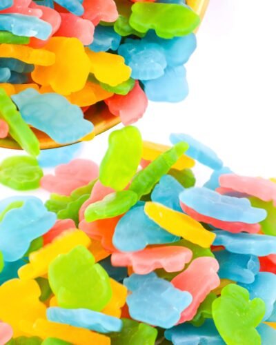 Amazon Animals gelatin free candy godis fabrica vegan candy chuches veganas forma animal fruit candy frutal